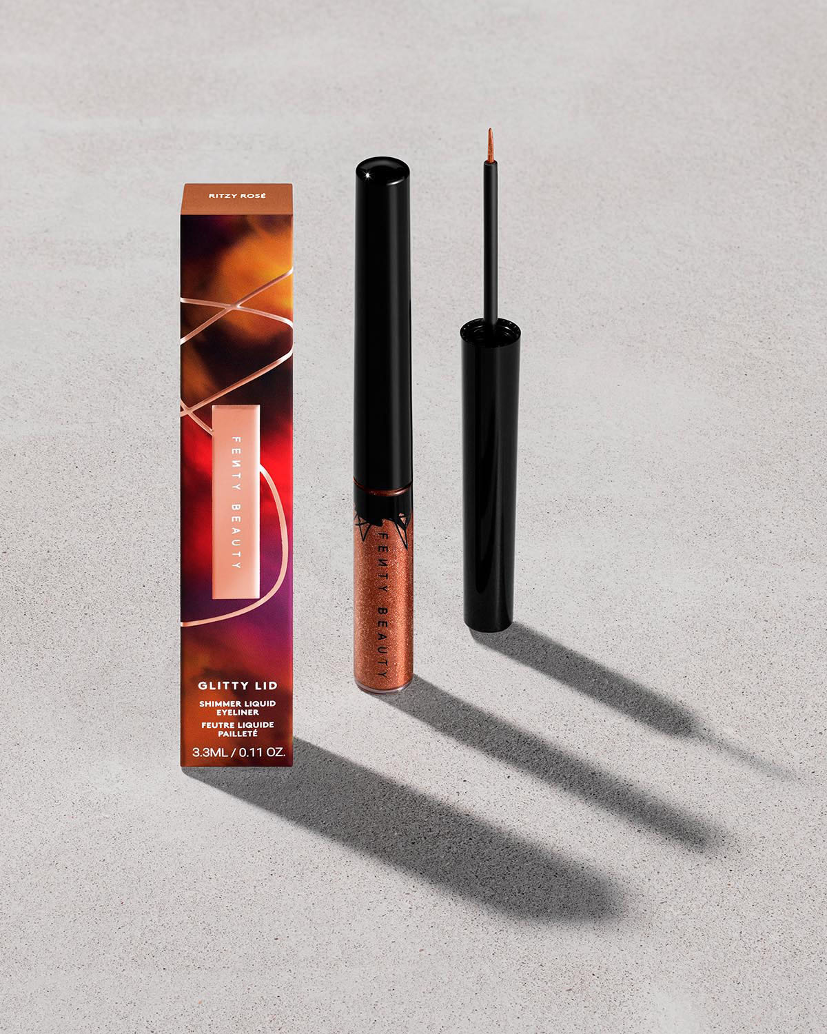 Glitty Lid Shimmer Liquid Eyeliner ¡ ª Bronze All Ova Collection: Ritzy Rose